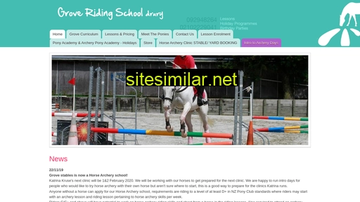 Grove-riding-school similar sites