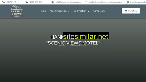 hanmerscenicviews.co.nz alternative sites