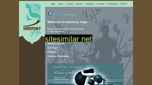 harmonyyoga.co.nz alternative sites