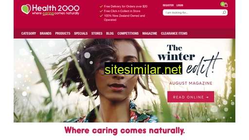 health2000.co.nz alternative sites