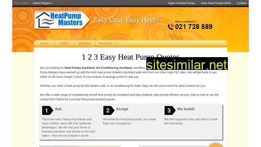 heatpump.org.nz alternative sites