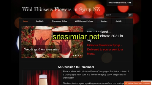 hibiscusflowers.co.nz alternative sites