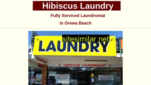 hibiscuslaundry.co.nz alternative sites