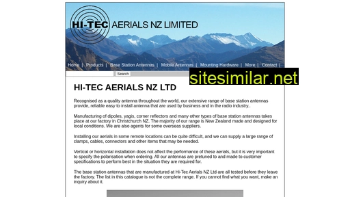 hi-tec-aerials.co.nz alternative sites