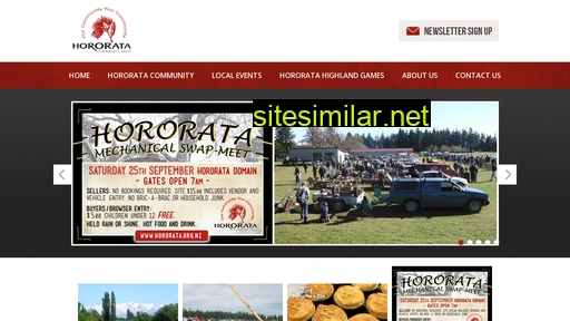 hororata.org.nz alternative sites