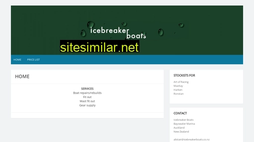 icebreakerboats.co.nz alternative sites