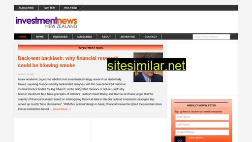 Investmentnews similar sites