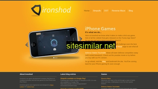 ironshod.co.nz alternative sites