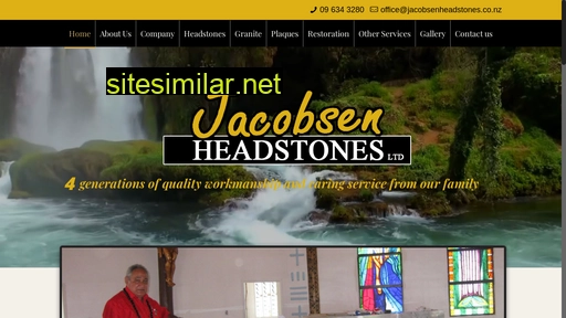 jacobsenheadstones.co.nz alternative sites