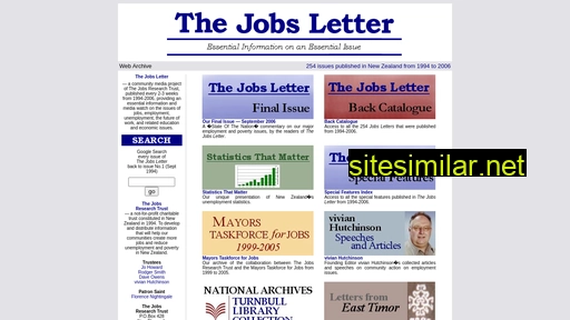 jobsletter.org.nz alternative sites