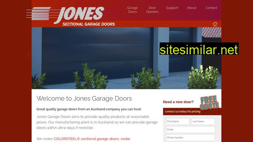 jonesdoors.co.nz alternative sites