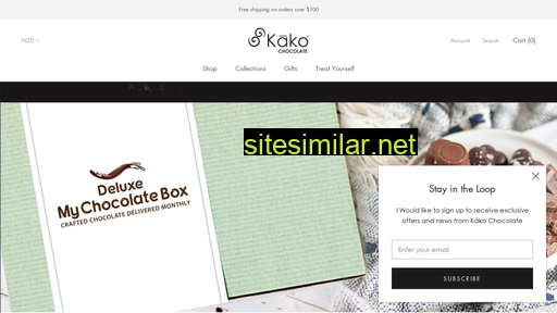 kakochocolate.co.nz alternative sites