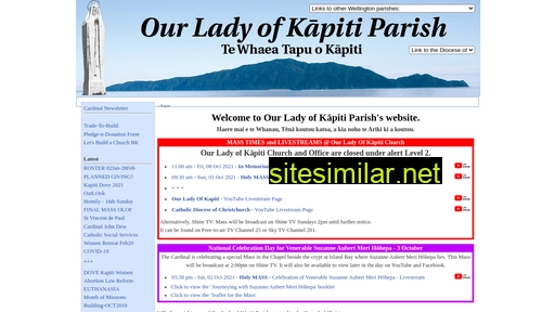 kapiti-catholic.org.nz alternative sites
