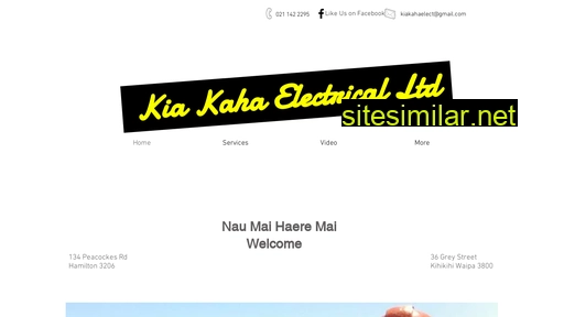 kiakahaelectrical.co.nz alternative sites