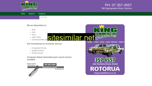 kingcommercials.co.nz alternative sites