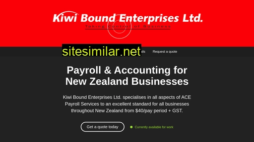kiwiboundenterprises.co.nz alternative sites