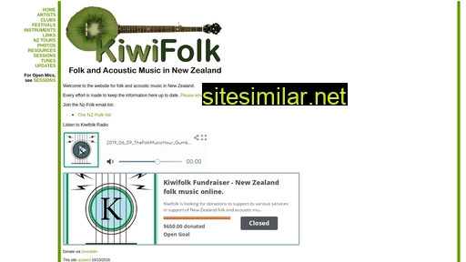 kiwifolk.org.nz alternative sites