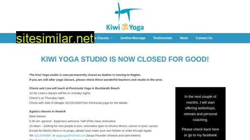 kiwiyoga.co.nz alternative sites