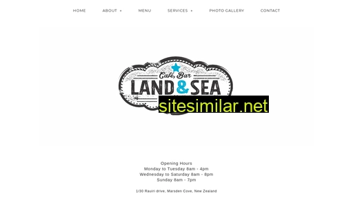Landandseacafe similar sites