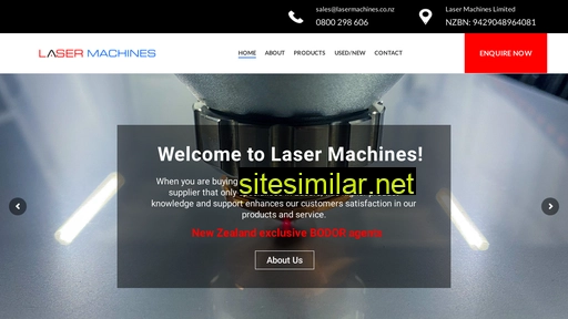Lasermachines similar sites