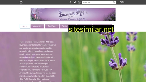 lavendermagic.co.nz alternative sites