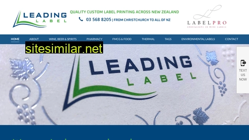 leadinglabel.co.nz alternative sites