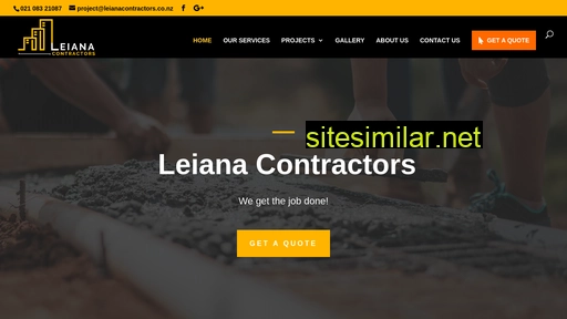 leianacontractors.co.nz alternative sites