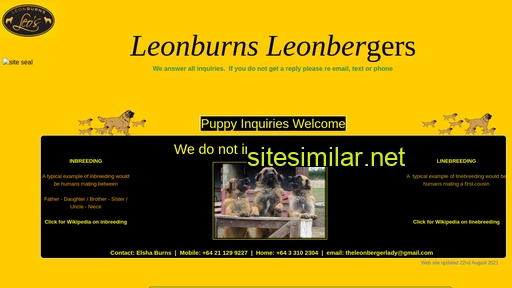 leonburns.co.nz alternative sites