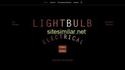 lightbulbelectrical.co.nz alternative sites