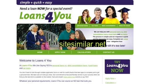 loans4you.co.nz alternative sites