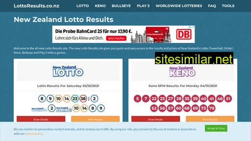 lottoresults.co.nz alternative sites