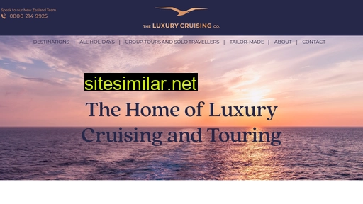 luxurycruising.co.nz alternative sites