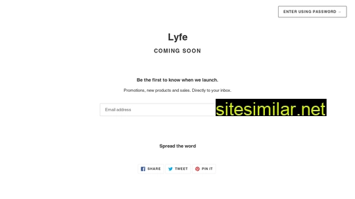 Lyfe similar sites