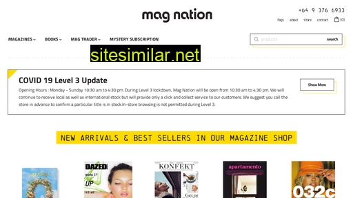 magnation.co.nz alternative sites
