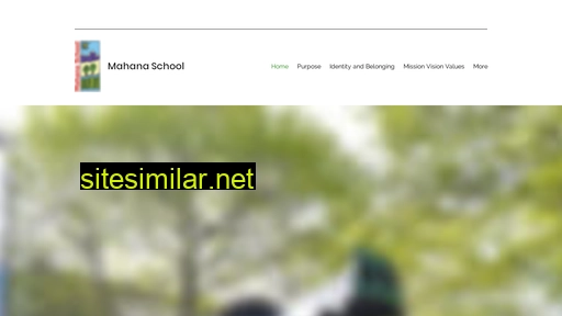 mahana.school.nz alternative sites