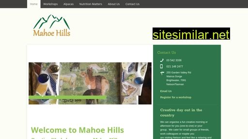 mahoehills.co.nz alternative sites