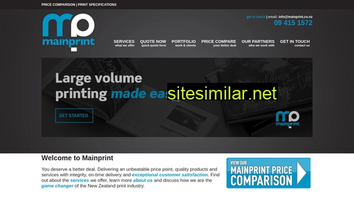 mainprint.co.nz alternative sites