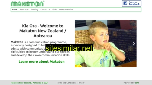 makaton.org.nz alternative sites