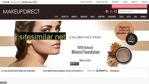 makeupdirect.co.nz alternative sites