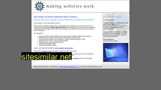 makingwebsiteswork.co.nz alternative sites