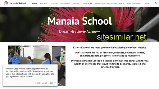 manaia.school.nz alternative sites