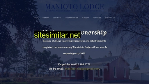 maniototolodge.co.nz alternative sites