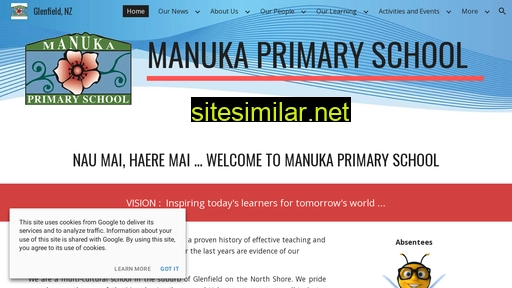 manuka.school.nz alternative sites