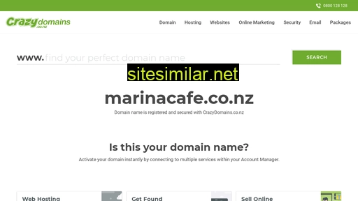 marinacafe.co.nz alternative sites