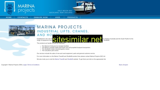 marinaprojects.co.nz alternative sites