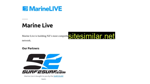 marinelive.co.nz alternative sites