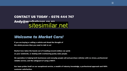 marketcars.co.nz alternative sites