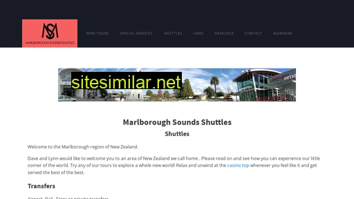 marlboroughsoundsshuttles.co.nz alternative sites