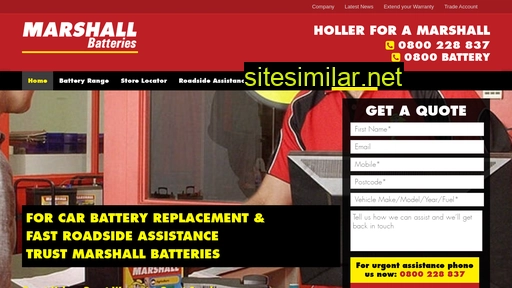 Marshallbatteries similar sites