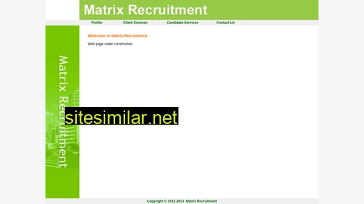 Matrixrecruitment similar sites